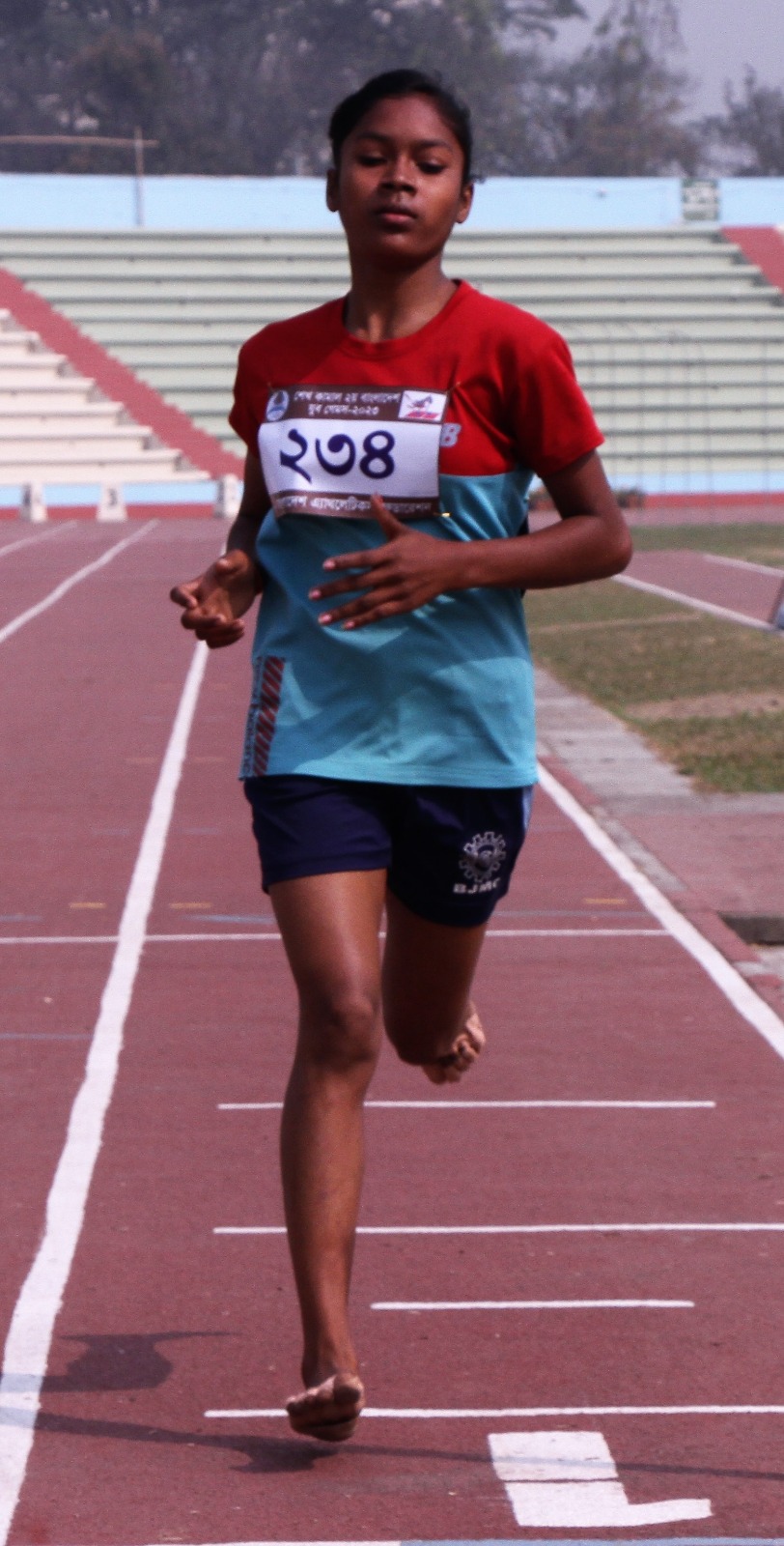 ১৫০০ মিটারে সেরা আসলাম ও নুপুর
